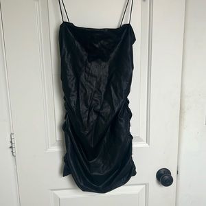 Never worn Amanda uprichard leather dress